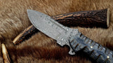 tactical Damascus knife