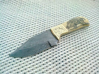 New Damascus Skinny Knife