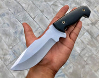 Full Tang Custom Handmade D2 Steel Hunting Camping Knife