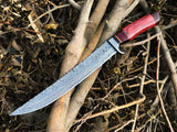 New Custom Handmade Damascus Steel Hunter Knife