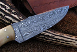 Handmade Damascus Hunting Knife