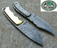 Damascus Skinning Knife