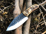 New Full Tang Custom Handmade 1095 Steel Skinner Knife