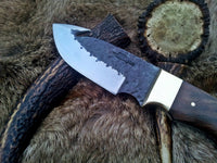 Hand Forge High Carbon Steel Gut Hook Knife