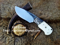 Hand Forge Carbon Steel Skinning Knife