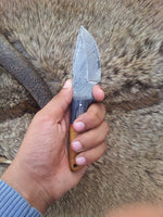 Full view of the 7-inch field dressing knife showcasing its craftsmanship and design.
