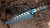 Custom Handmade 1095 Steel Hunter Bowie Knife