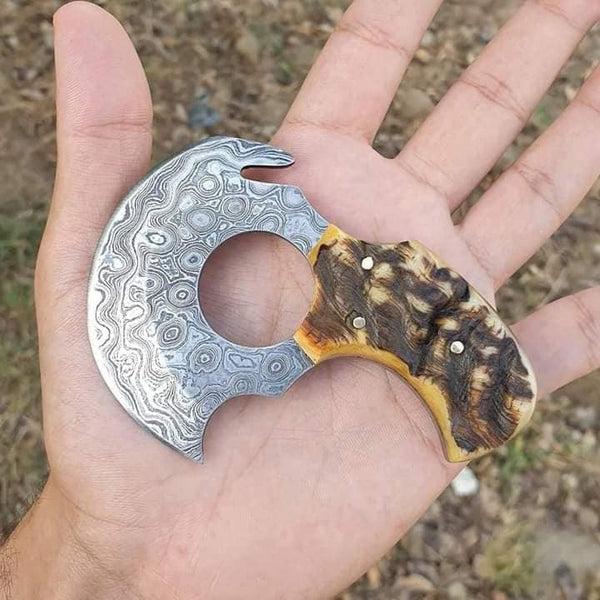 New Custom Design Handmade Skinning Knife