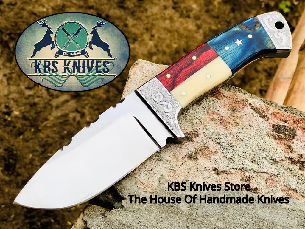 Premium Handcrafted D2 Steel Skinning Knife