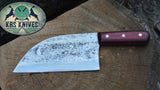 Full Tang Custom Handmade 1095 High Carbon Steel Chef / Chopper Knife