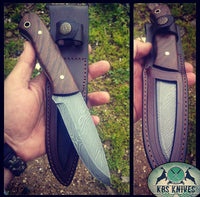 Best Damascus Bushcraft Knife: Sports & Outdoors