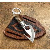 Custom Handmade D2 Steel Guthook Skinner knife