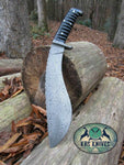 Damascus Gurkha Sword Kukri with Horn Handle