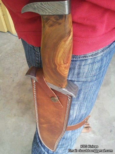 Rambo Knife with leather sheath
