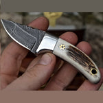 Damascus Steel EDC Mini Knife