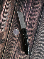 Custom Handmade Damascus Tanto Blade Knife