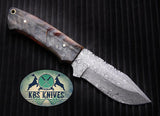 Damascus Skinning Knife