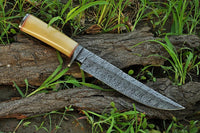 Damascus Steel Hunter Knife