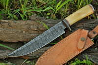 Damascus Steel Hunter Knife