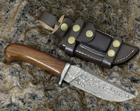 Damascus Blade Hunting Knife