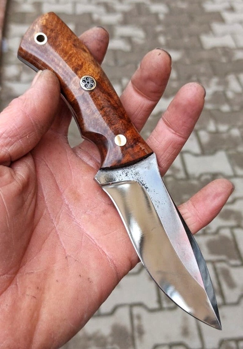 1075 Steel Handmade Hunting Knife KBS Knives Store