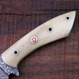 DAMASCUS SKINNING KNIFE