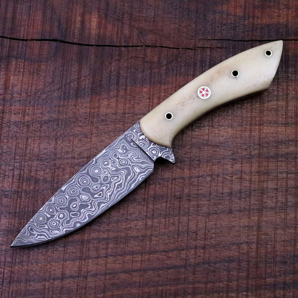 DAMASCUS SKINNING KNIFE