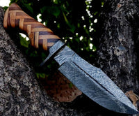 Damascus Wild Hunter Knife