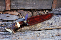 Damascus Bowie Knife