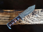 Damascus Hunter Knife