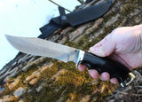 Damascus Bowie Knife