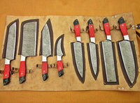 Damascus Steel Kitchen Set