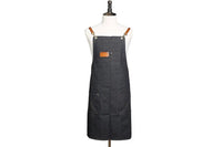 Waxed Canvas And Leather Craftsman Apron
