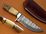 Damascus Hunting Knife