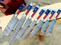 Texas Flag Handle Kitchen Knives Set