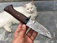 Damascus Hunting Knife