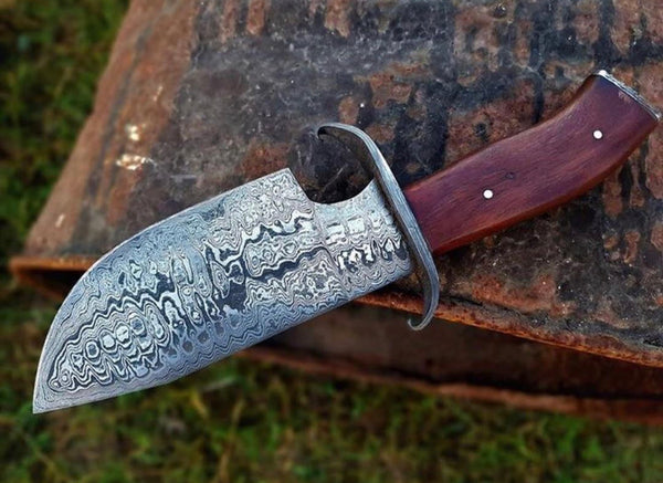 Custom Handmade Damascus Hunting Knife