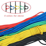 3 Meter Archery Compound Bow D Loop Rope Nylon String Cord Release U Rope Nocking D Ring Hunting Accessories