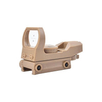 20mm Rail Riflescope Hunting Optics Holographic Red Dot Sight Reflex 4 Reticle Tactical Scope Collimator Sight Plastic