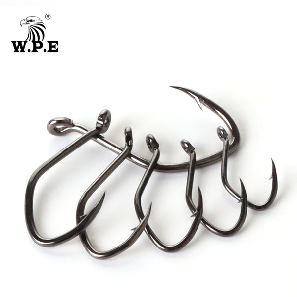 W.P.E Brand Catfish Hook 5-10pcs/pack High-Carbon Steel Fishing