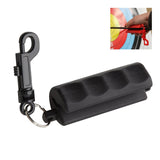 New Outdoor Black Silicone Gel Archery Target Hunting Shooting Bow Arrow Puller Remover Keychain Equipment