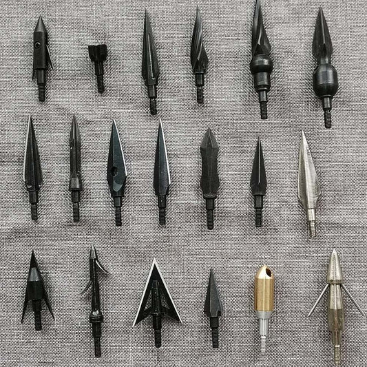 2pcs High Quality  Arrow Head Broadhead Tips Arrow Point Archery Arrowheads for Compound Bow Crossbow Recurve Bow Access Hunting