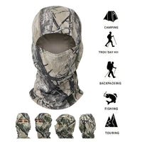 Hunting Camouflage Hood Tactical Mask Balaclava Full Face Ski Mask Army Military Tactical Sunscreen Cap Bike Cycling Mask маска