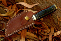 Custom Handmade Damascus Steel Hunting Knife