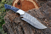 Custom Handmade Damascus Steel Hunting Knife