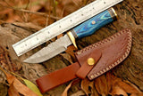 Custom Handmade Damascus Steel Hunting Knife