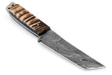 Custom Handmade Damascus Steel Tanto Knife