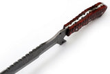 Full Tang Custom Handmade Damascus Steel Tracker Knife